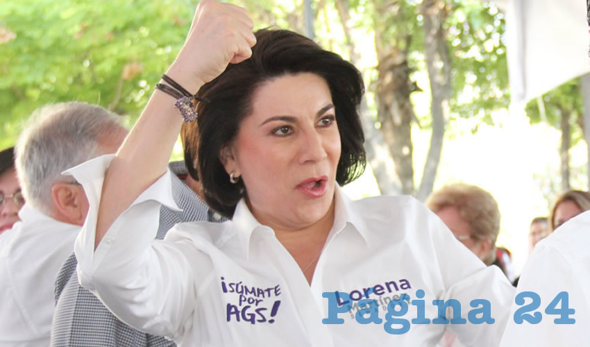 Lorena Mart&iacute;nez Rodr&iacute;guez, candidata del PRI al Senado de la Rep&uacute;blica,