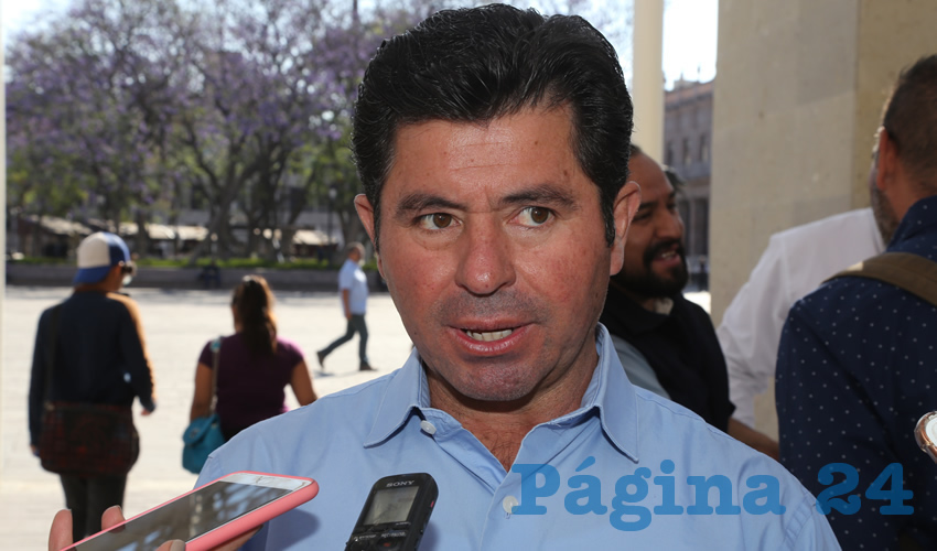 Jorge López Martín, diputado federal (Foto: Eddylberto Luévano Santillán)