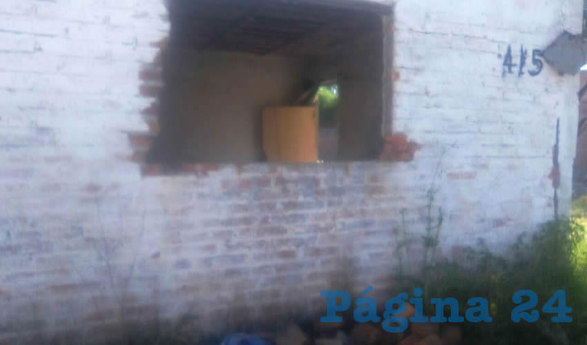 La vivienda situada en calle Manzano 415, en Norias de Paso Hondo