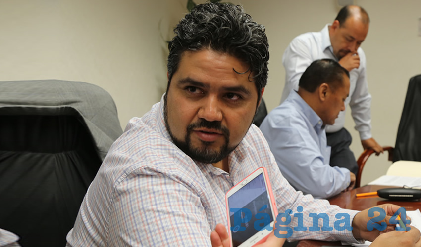 Iván Alejandro Sánchez Nájera, legislador local (Foto: Eddylberto Luévano Santillán)