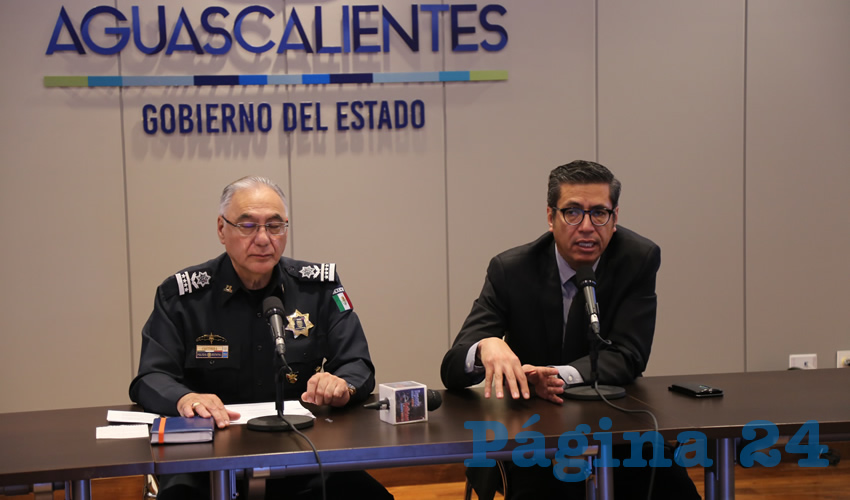 Conferencia de prensa conjunta para informar a la poblaci&oacute;n las cifras en materia de seguridad y procuraci&oacute;n de justicia en el primer trimestre del a&ntilde;o (Fotos: Eddylberto Lu&eacute;vano Santill&aacute;n)