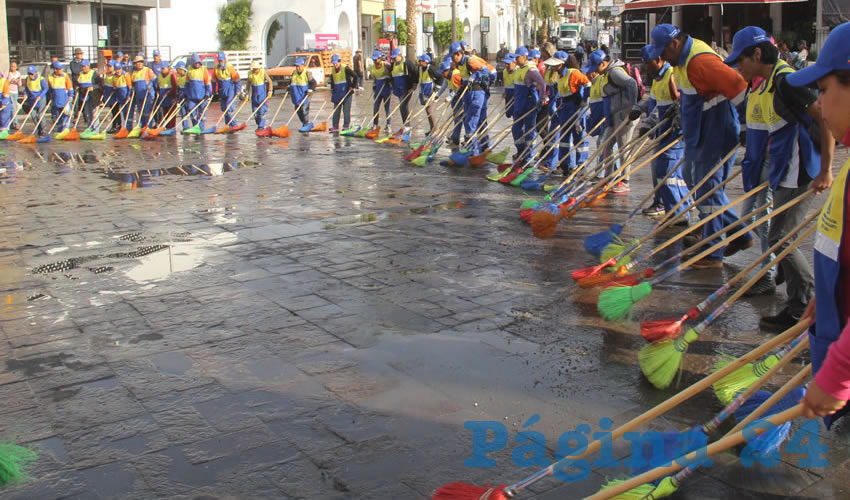 Una semana antes del inicio de las festividades, el día 9 de abril, comenzará el operativo con un lavado profundo en la calle Venustiano Carranza