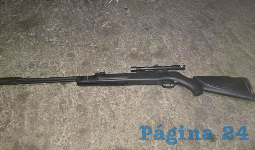 El arma de postas de Erick Emanuel &ldquo;N&rdquo; &ldquo;N&rdquo;