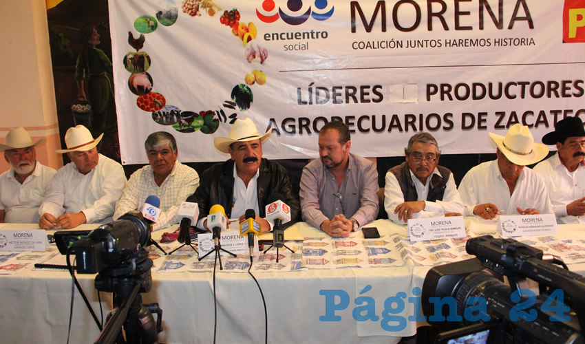 Francisco López García, coordinador de productores, señaló que una de las principales necesidades es la falta de seguridad, así como la falta de insumos a precios, además una problemática con la que se enfrentan es el alto costo de la energía eléctrica y los combustibles. (Foto: Rocío Castro)