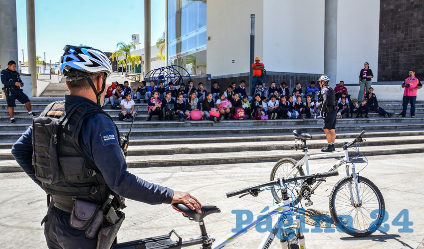 En esta ocasi&oacute;n el Complejo de Seguridad P&uacute;blica Municipal de Aguascalientes recibi&oacute; la visita de los alumnos de la Escuela Primaria Esteban Castorena
