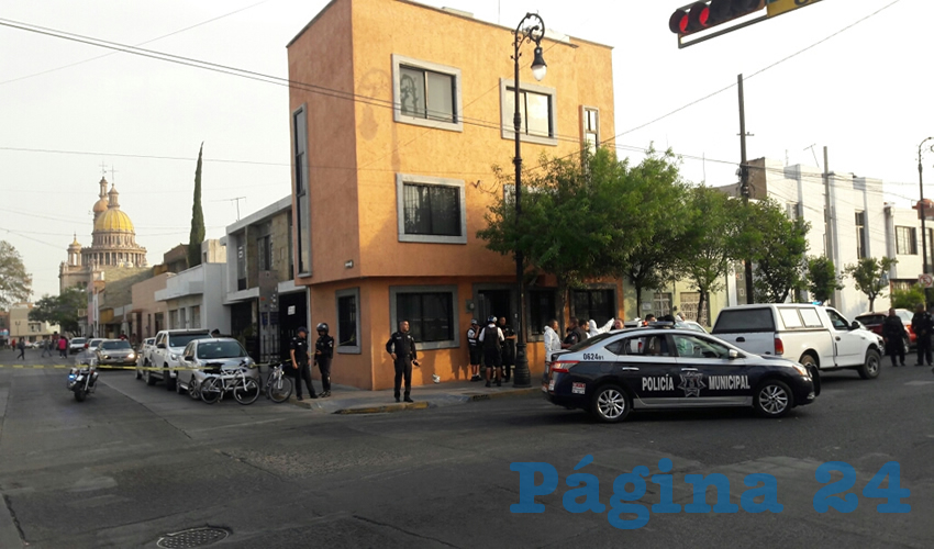 La escena del crimen