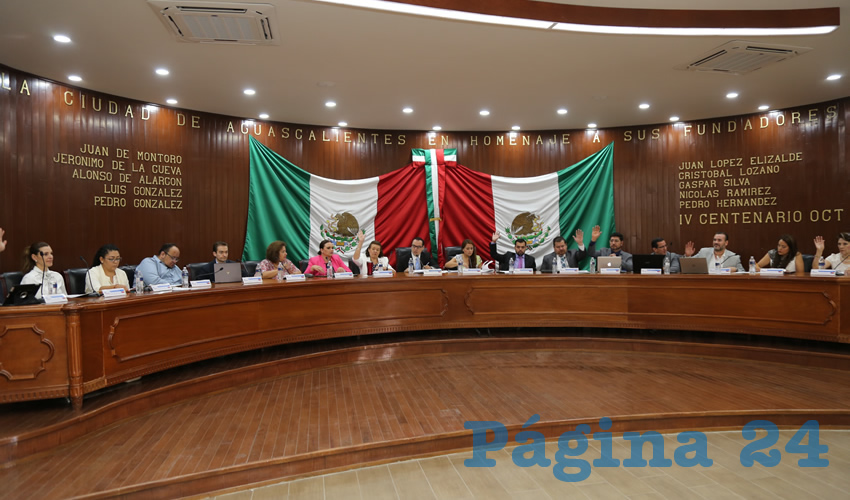 Celebró el Ayuntamiento de Aguascalientes Sesión Ordinaria de Cabildo (Fotos: Eddylberto Luévano Santillán)