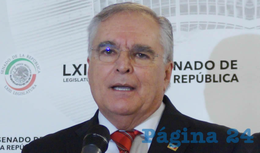 Miguel Romo Medina, senador de la Rep&uacute;blica