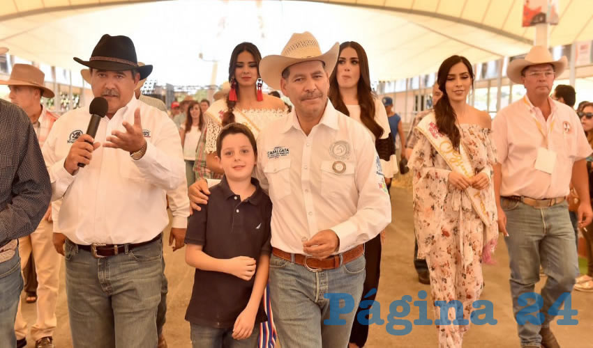 El gobernador del Estado, Martín Orozco Sandoval inauguró la Expo Ganadera de la Feria Nacional de San Marcos 2018