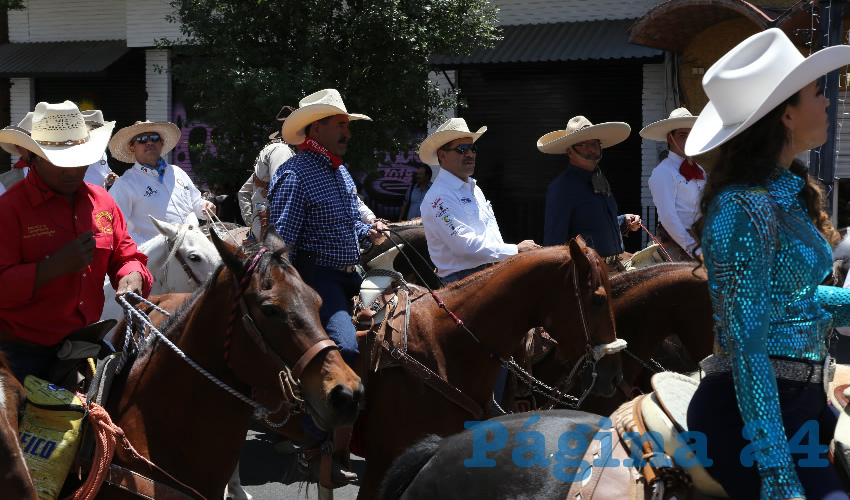 Magna Cabalgata de la Feria Nacional de San Marcos 2018 (Foto: Eddylberto Luévano Santillán)