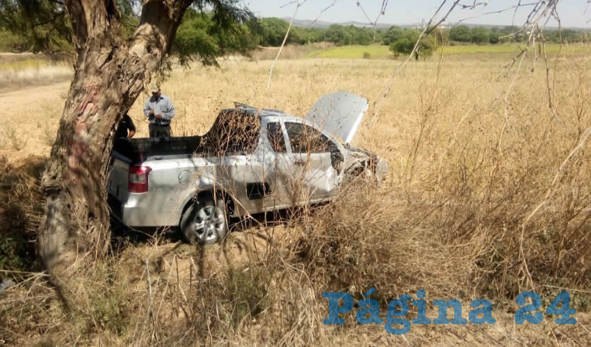 El percance ocurrió en la carretera 22