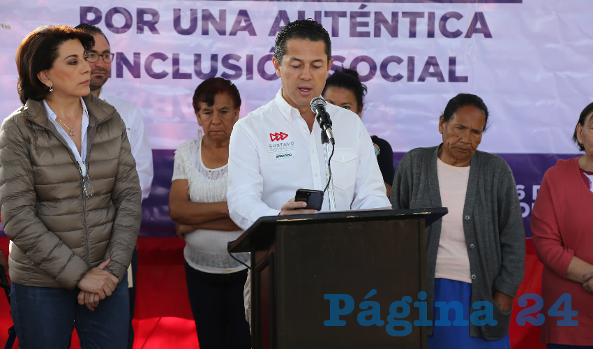 Lorena Martínez estuvo acompañada de los candidatos Gustavo Granados y José Carlos Lozano