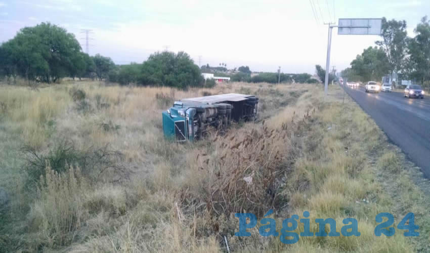 El percance se generó por el cansancio del chofer Cristofer Rodríguez Guerrero