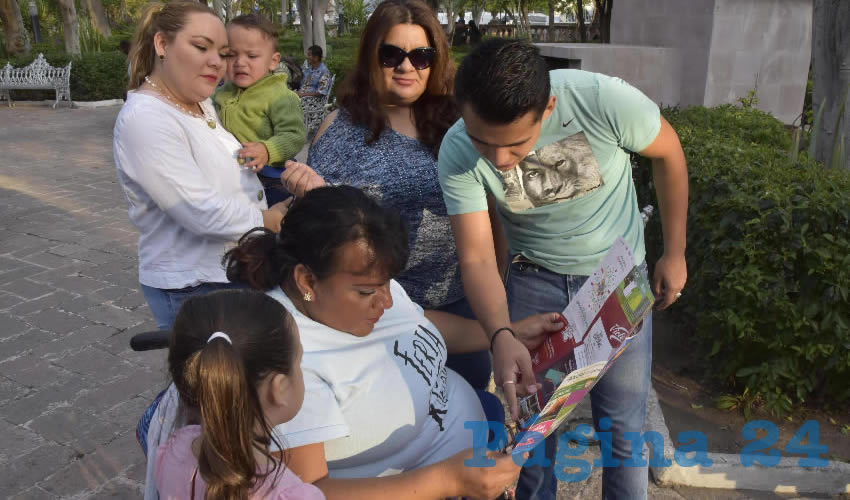 En este programa participan 40 personas con discapacidad