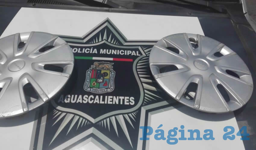 Las polveras recuperadas por la Polic&iacute;a Preventiva 