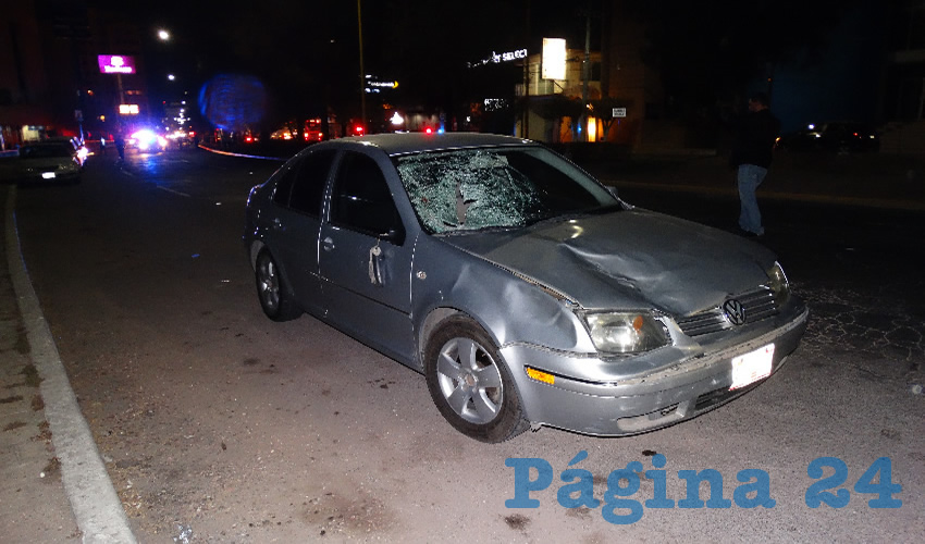 El trágico percance provocado por el borracho José Ricardo García Torres, ocurrió sobre avenida Las Américas