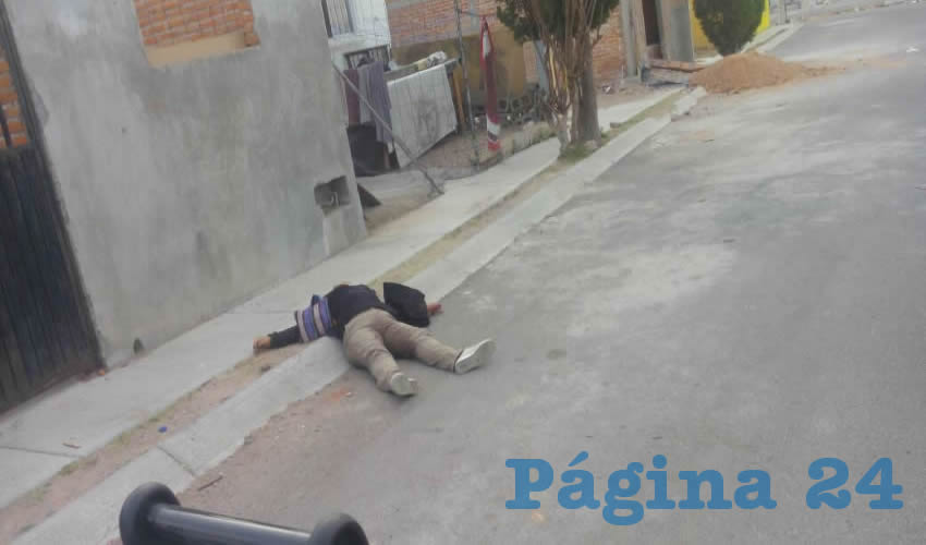 En la calle Ángel Venegas Ahumada se cometió el feminicidio