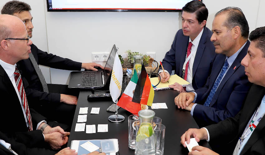 El gobernador Mart&iacute;n Orozco Sandoval sostuvo una serie de reuniones de trabajo