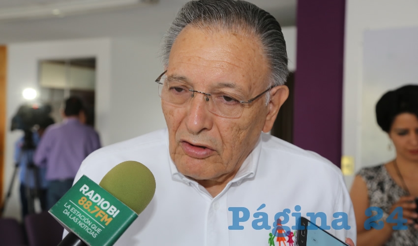 Carlos Garc&iacute;a Villanueva, coordinador estatal del Frente Nacional por la Familia (Foto: Eddylberto Lu&eacute;vano Santill&aacute;n)
