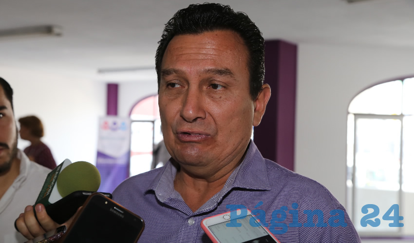 Jesús Morquecho Valdez, presidente estatal del PES (Foto: Eddylberto Luévano Santillán)