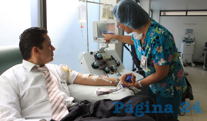 Llaman a la población en general a donar sangre de forma altruista