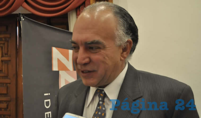 Eduardo Yarto Aponte, titular de la Secretaría de Turismo en Zacatecas (Secturz). Agregó que después sigue poder hacer el corredor más grande, incluso agregar al estado de Guanajuato. (Foto: Alberto Núñez Hernández)