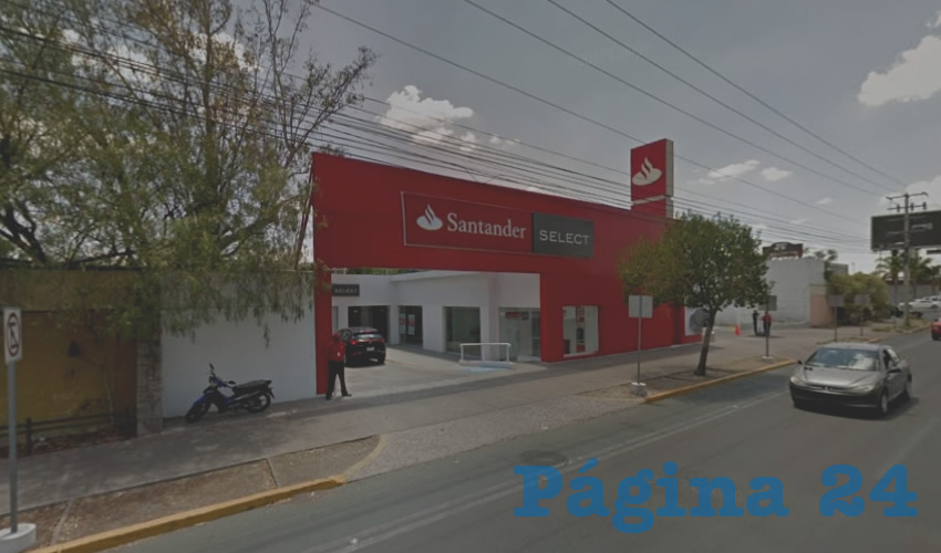 Las víctimas habían retirado el dinero del banco Santander ubicado cerca de la entrada al fraccionamiento Campestre