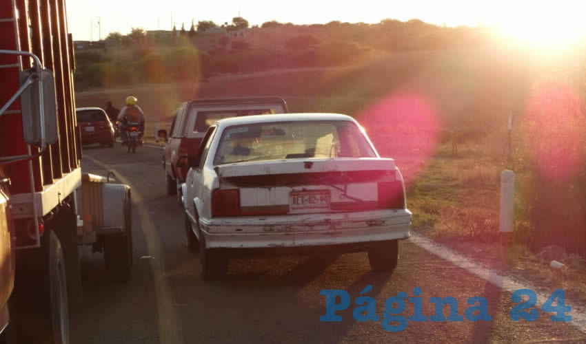 Tras ser hospitalizados las víctimas, y el padre de uno de ellos se llevó la bicicleta en un automóvil