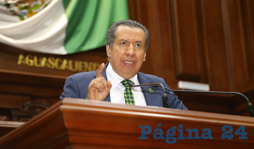 Sergio Augusto López Ramírez, legislador local (Foto: Eddylberto Luévano Santillán)