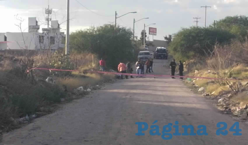Así fue encontrado el cadáver de la víctima