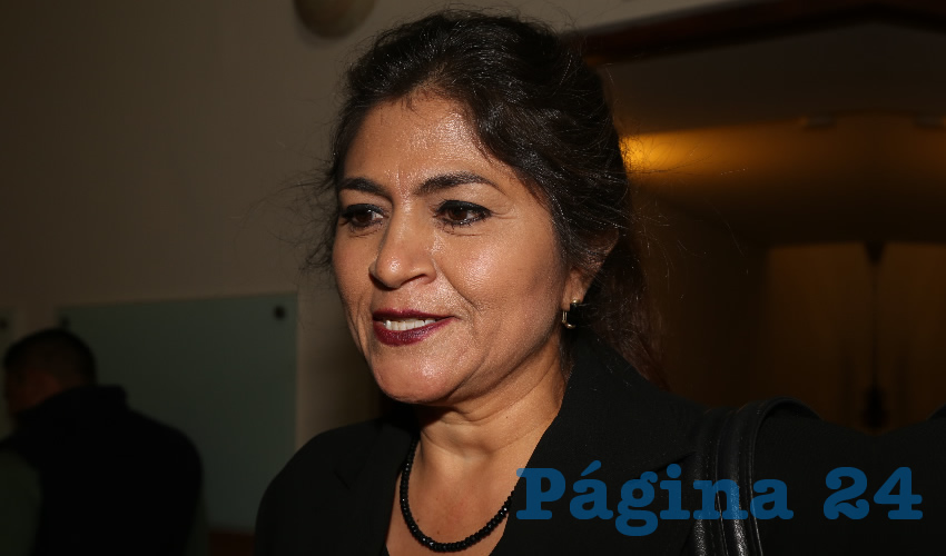 Nora Ruvalcaba Gámez, coordinadora estatal de Redes Sociales Progresistas a favor de AMLO
