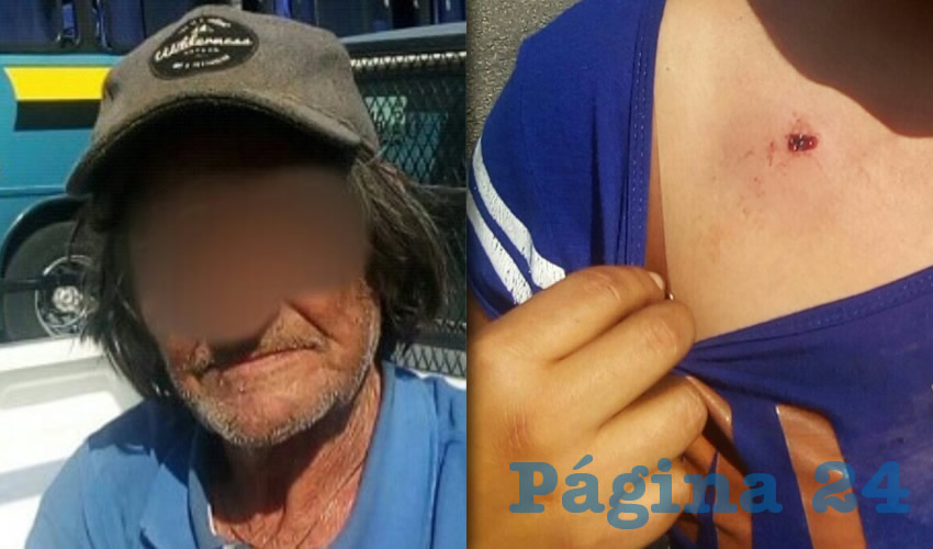El agresor y la herida que le provoc&oacute; a la v&iacute;ctima