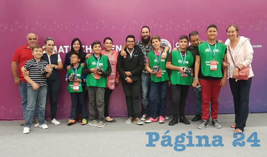 Aguascalientes participó en la competencia ROBOMATH Challenge con una delegación integrada por 34 alumnos