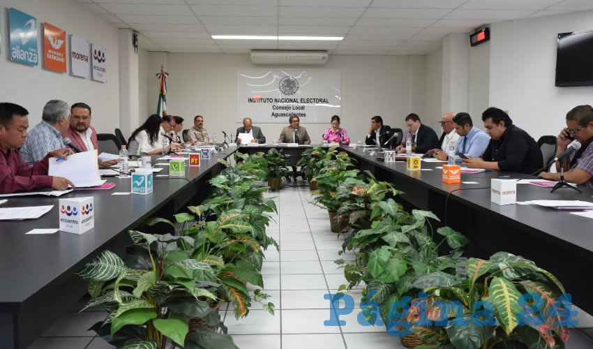 El Consejo Local del Instituto Nacional Electoral en Aguascalientes celebr&oacute; la sesi&oacute;n ordinaria correspondiente al mes de abril
