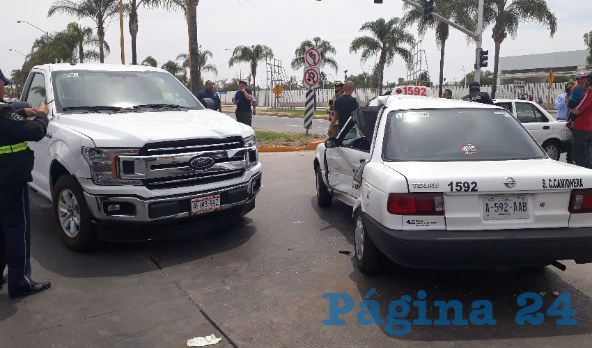 Afuera de la Isla San Marcos, ocurri&oacute; el encontronazo