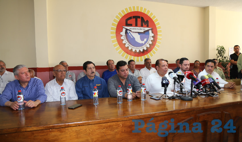 Alfredo Gonz&aacute;lez Gonz&aacute;lez, secretario general de la CTM (Foto: Eddylberto Lu&eacute;vano Santill&aacute;n)