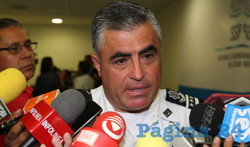 Jos&eacute; Antonio Mart&iacute;nez Romo, secretario de Seguridad P&uacute;blica municipal de Aguascalientes (Foto: Eddylberto Lu&eacute;vano Santill&aacute;n)