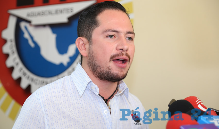 Jes&uacute;s Enrique Ram&iacute;rez P&eacute;rez, secretario general de la CROM