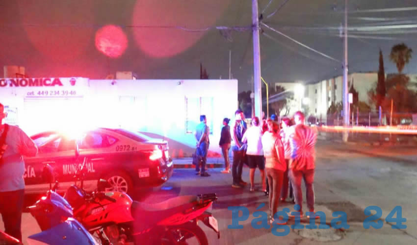 El auto del hoy occiso se fue a estrellar contra una casa