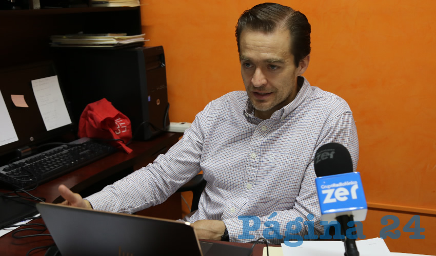 Miguel Romo Reynoso, regidor capitalino (Foto: Eddylberto Lu&eacute;vano Santill&aacute;n)