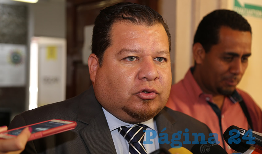 Alejandro Monreal D&aacute;vila, presidente de la Comisi&oacute;n de Seguridad P&uacute;blica Municipal (Foto Eddylberto Lu&eacute;vano Santill&aacute;n)