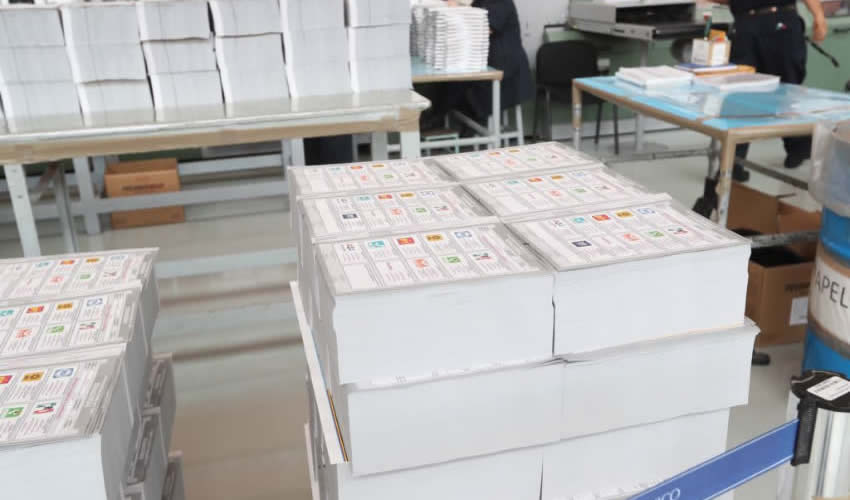 Inició la impresión de 93.9 millones de boletas electorales para la elección presidencial, que se utilizarán en los comicios del próximo 1 de julio