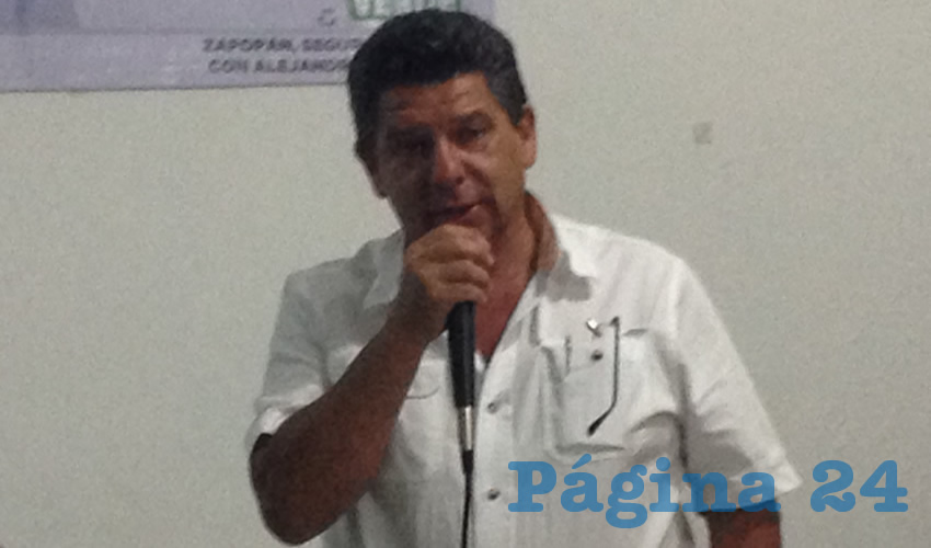 Alejandro Cárdenas, aspirante a la alcaldía de Zapopan por el Partido Verde, señaló que Pablo Lemus presume que aumentó el presupuesto de ingresos durante su gestión como presidente municipal; pero si tuvo incrementos, “¿por qué no le apostó a la seguridad?”, cuestionó/Foto: Cortesía 
