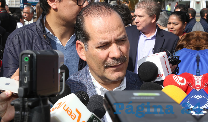 Mart&iacute;n Orozco Sandoval, gobernador del Estado