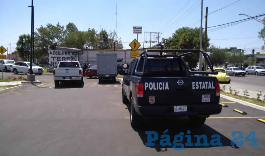 Polic&iacute;as estatales y ministeriales atendieron al mit&oacute;mano Giovani Ortega Jim&eacute;nez, 