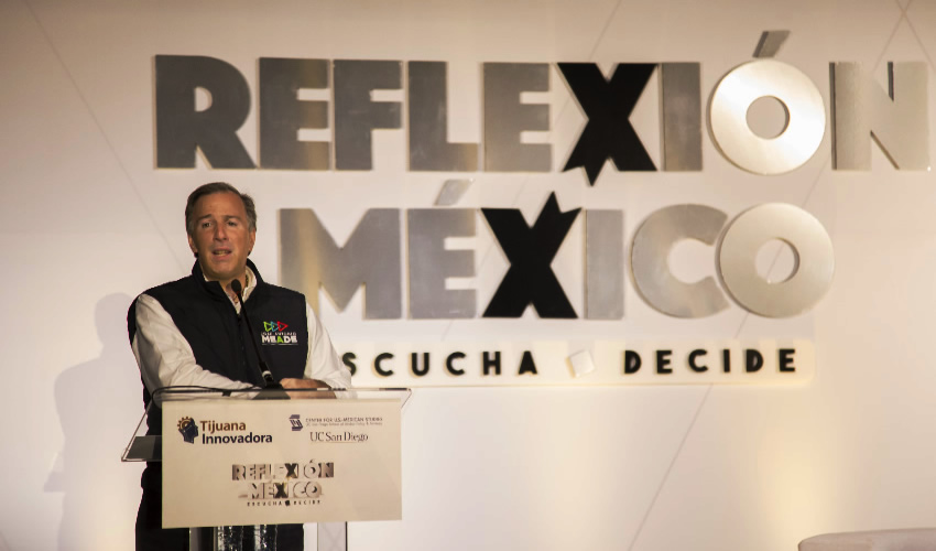 Tecate, Baja California.- Meade condenó la construcción de un muro entre Estados Unidos y México (Foto: Cuartoscuro)