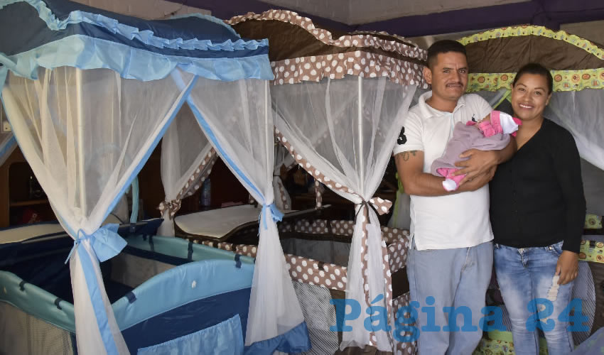 El Sistema Estatal para el Desarrollo Integral de la Familia brindó asistencia a dos familias con trillizos recién nacidos