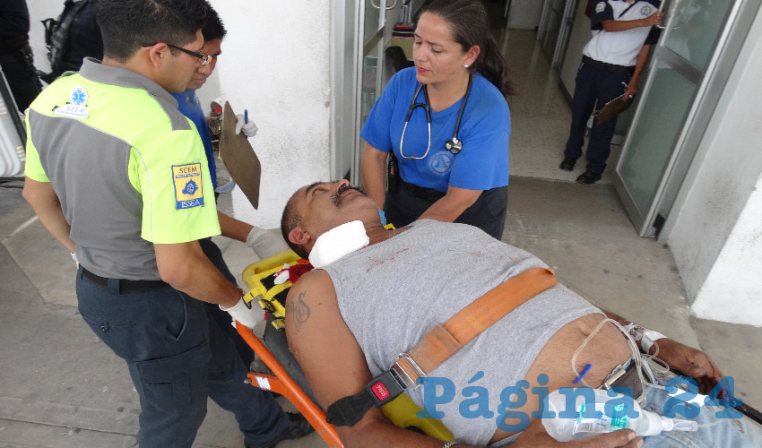 Miguel &Aacute;ngel Acosta Delgado fue internado en el Hospital Tercer Milenio