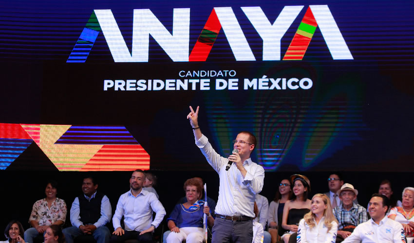 Querétaro, Querétaro.- Ricardo Anaya descartó ajustes en su equipo y un “relanzamiento” de su campaña (Foto: César Gómez/ Cuartoscuro)