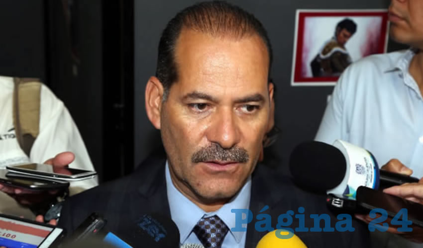 Mart&iacute;n Orozco Sandoval, gobernador del Estado